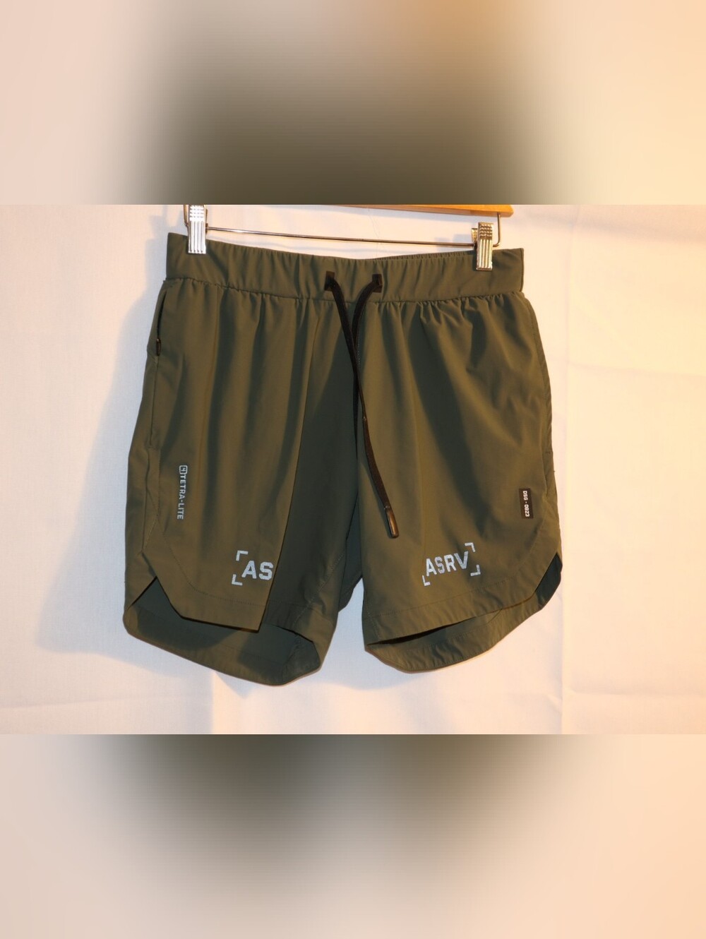 ASRV Tetra-Lite® 7" Linerless Short Olive "Wings" SIZE M - Picture 6 of 12
